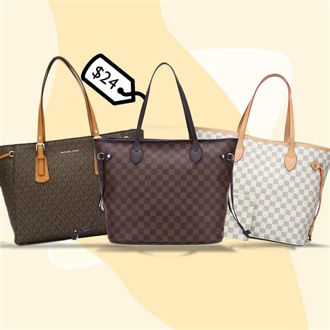 best louis vuitton bag dupes - Louis Vuitton neverfull bag dupe.